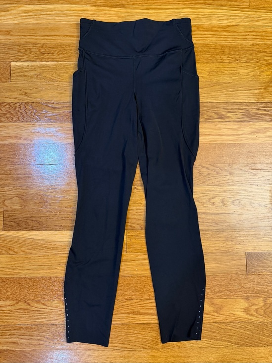 lululemon athletica Pants - Lululemon Fast and Free High-Rise Tight 25" *Pockets in Black - Size 6 Leggings